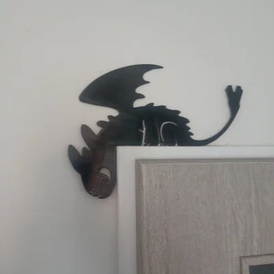 Mô hình trang trí cửa Night Fury Toothless