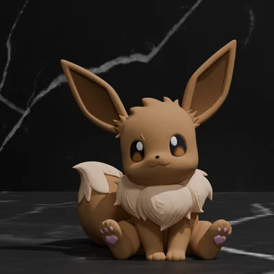 Bộ sưu tập Eeveelution - Vùng Kanto Pokemon - Eevee, Jolteon, Flareon, Vaporeon