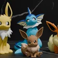 Bộ sưu tập Eeveelution - Vùng Kanto Pokemon - Eevee, Jolteon, Flareon, Vaporeon - Thumbnail 5