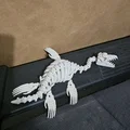 Mô hình bộ xương khủng long Plesiosaurus khớp nối linh hoạt in 3D - Thumbnail 3