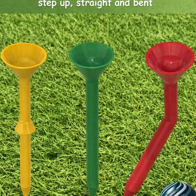 Golf - Tee Golf Martini - Các kích thước 2 inch & 3 1/4 inch, Step Up & Cong