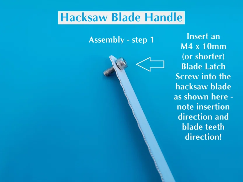 Tay Cầm Cưa Sắt Có Vành Chắn (Hacksaw Handle With Guard) - Image 13
