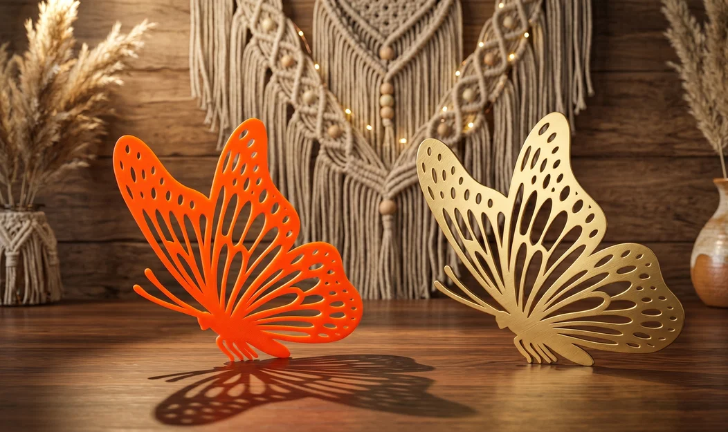 Bướm Filigree In 3D Tinh Tế - Image 1