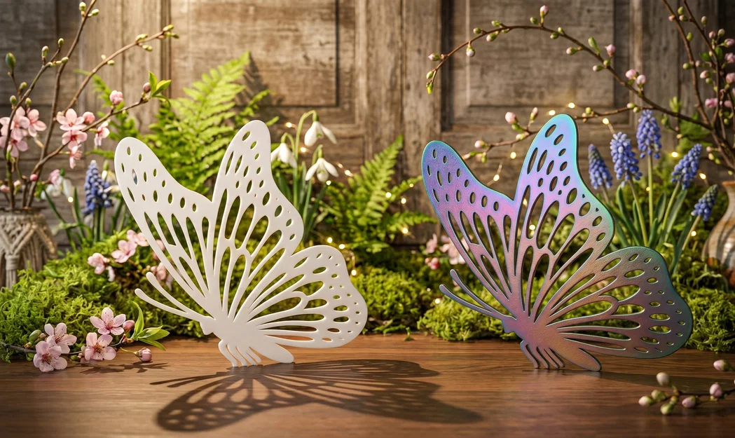 Bướm Filigree In 3D Tinh Tế - Image 2