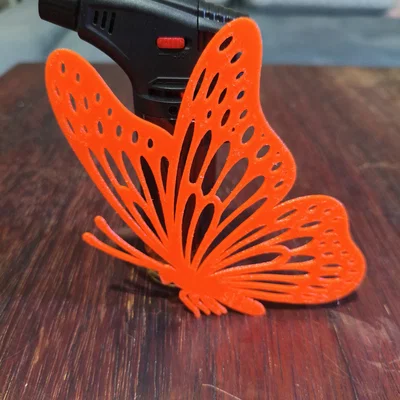 Bướm Filigree In 3D Tinh Tế