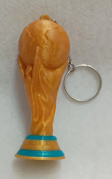 Móc khóa cúp vô địch bóng đá thế giới (World Cup Keyring) in 3D - Image 2