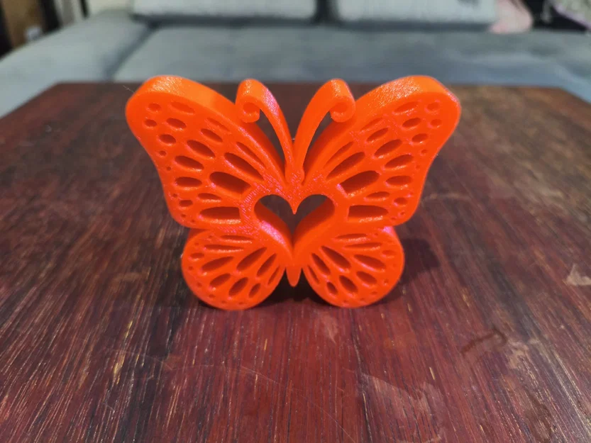 Mô hình Bướm Trái Tim In 3D Tinh Xảo - Image 2