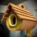 Mẫu in 3D Nhà Chim (Birdhouse) xinh xắn trang trí sân vườn - Thumbnail 1