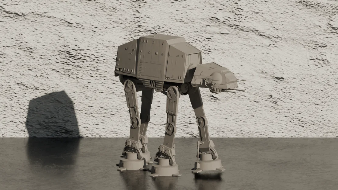 AT-AT Đi Bộ - Trang Trí Nhà Phong Cách Star Wars - Image 1