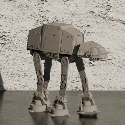 AT-AT Đi Bộ - Trang Trí Nhà Phong Cách Star Wars