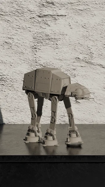 AT-AT Đi Bộ - Trang Trí Nhà Phong Cách Star Wars - Image 2