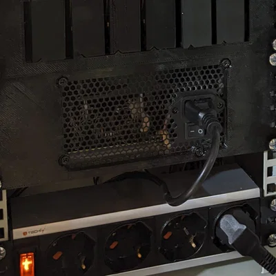 Giá đỡ PSU ATX cho rack 10 inch