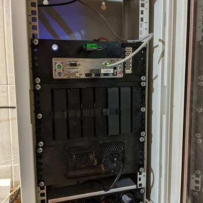 Giá đỡ PSU ATX cho rack 10 inch