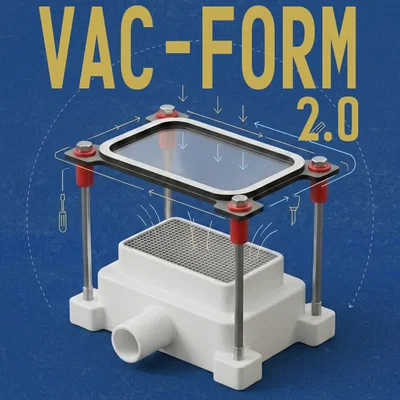 Dụng cụ Vacuum Forming gắn máy hút bụi