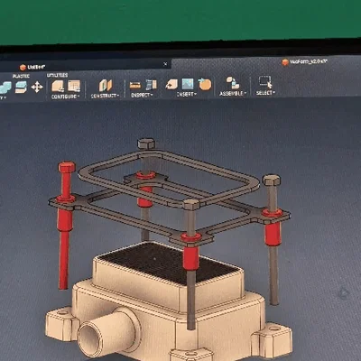 Dụng cụ Vacuum Forming gắn máy hút bụi