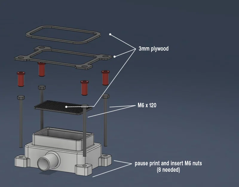 Dụng cụ Vacuum Forming gắn máy hút bụi - Image 4