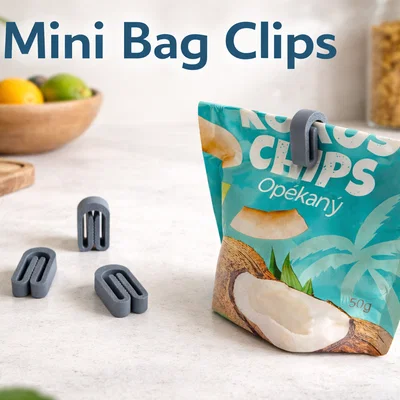 Mini Bag Clips – Kẹp miệng túi mini in 3D