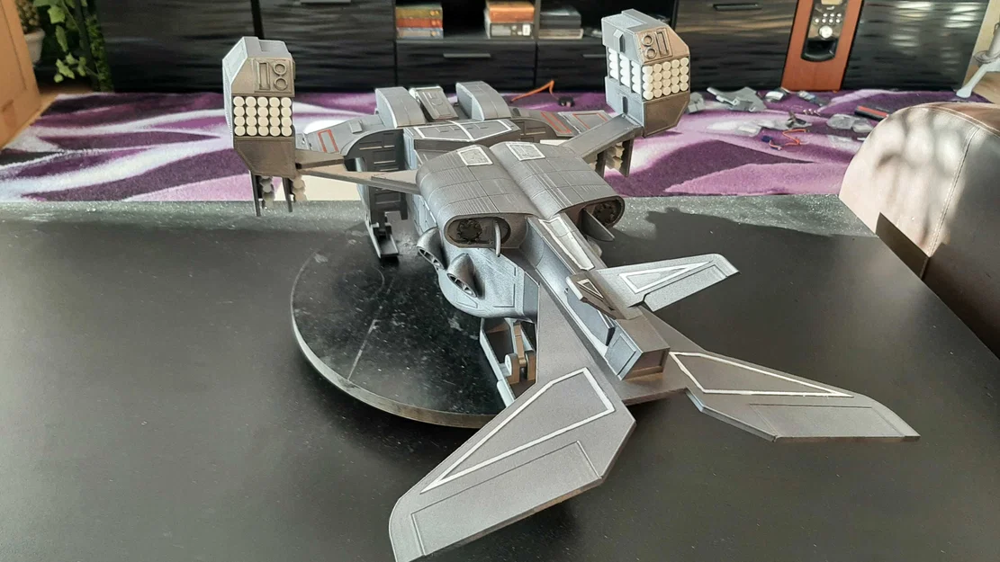UD4 - Dropship từ phim Aliens (Cheyenne Dropship) - Image 3
