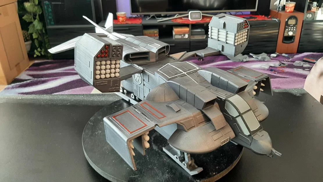 UD4 - Dropship từ phim Aliens (Cheyenne Dropship) - Image 4