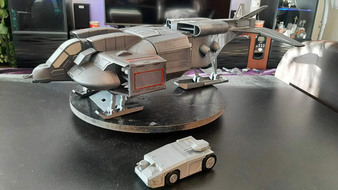 UD4 - Dropship từ phim Aliens (Cheyenne Dropship) - Image 8