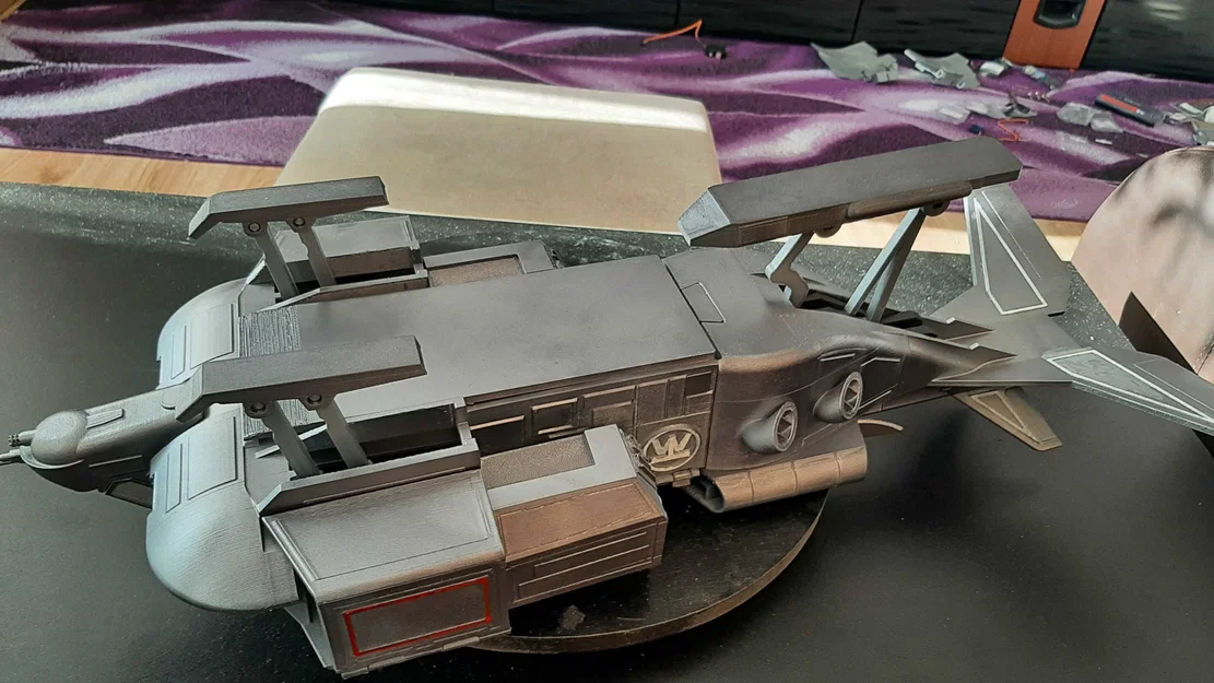 UD4 - Dropship từ phim Aliens (Cheyenne Dropship) - Image 9