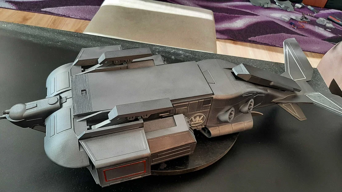 UD4 - Dropship từ phim Aliens (Cheyenne Dropship) - Image 10