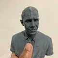 Mô hình 3D tượng bán thân Tổng thống Barack Obama tinh xảo - Thumbnail 1