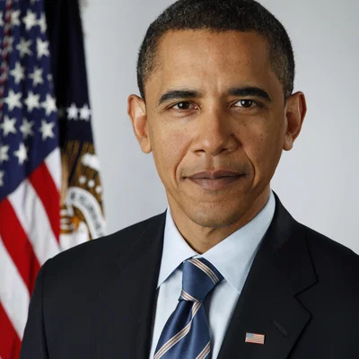 Mô hình 3D tượng bán thân Tổng thống Barack Obama tinh xảo