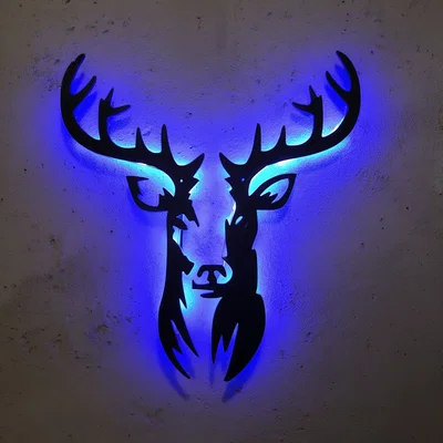 Trang trí treo tường Đầu Hươu (Deer Head Wall Decoration)