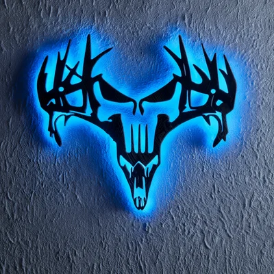 Punisher – Trang trí treo tường Sọ Hươu