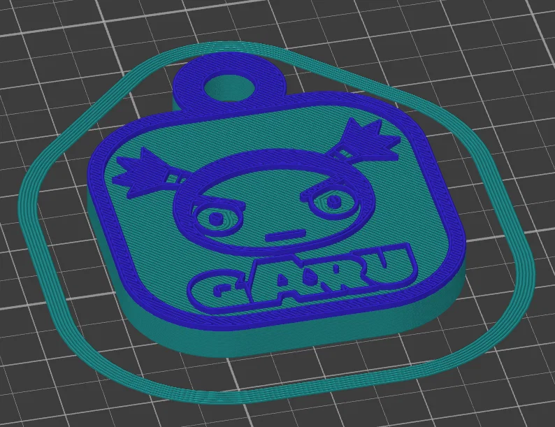 Bộ móc khóa Pucca và Garu in 3D cực xinh - Image 3