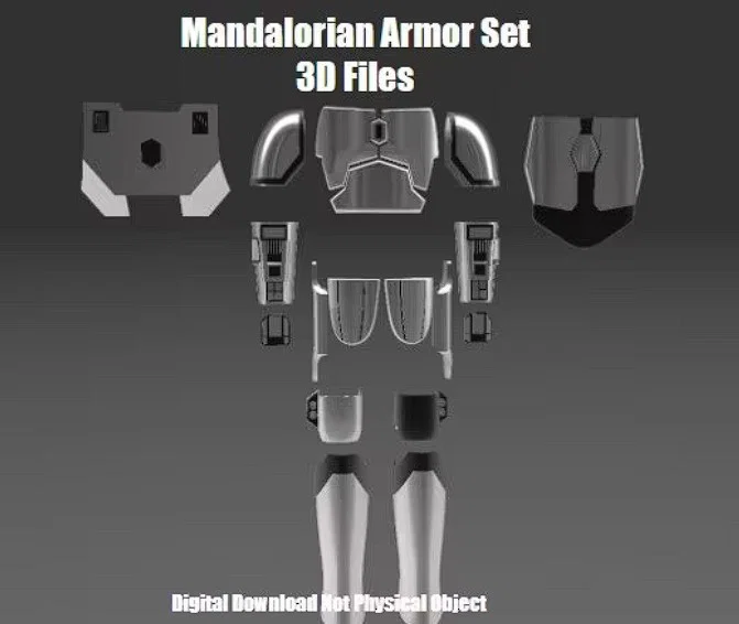 Bộ Giáp Mandalorian Tùy Chỉnh (Custom Mandalorian Armor) - Image 1