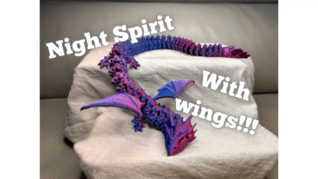 Night Spirit có cánh (kèm thiết lập cho Silk PLA) - Image 1