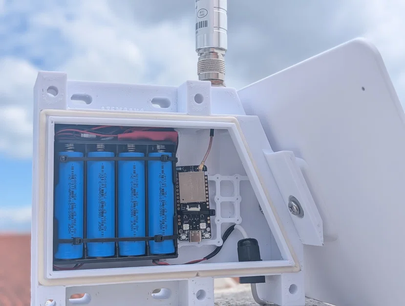 LoRa Meshcore / Meshtastic Solar Repeater / Node 175mm - Image 6