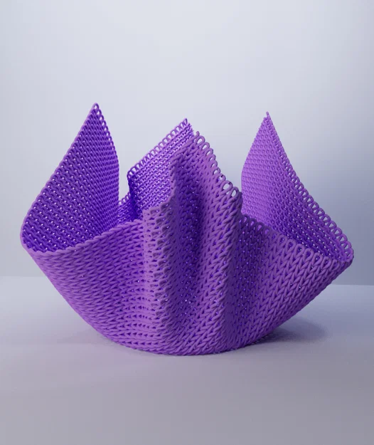 Bình hoa mô phỏng vải đan (Simulated Knit Vase) độc đáo - Image 1