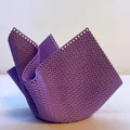 Bình hoa mô phỏng vải đan (Simulated Knit Vase) độc đáo - Thumbnail 2