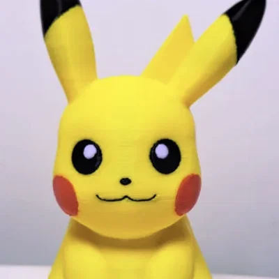 Mô hình Pikachu in 3D đáng yêu cho fan Pokemon