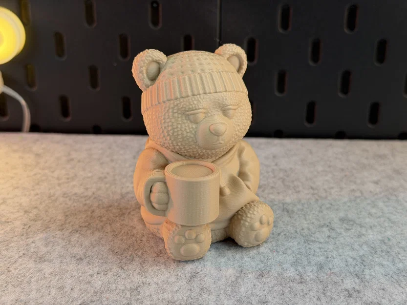 Lazy Teddybear – Gấu Teddy Lười Uống Cà Phê (Multicolor/Multipart) - Image 14