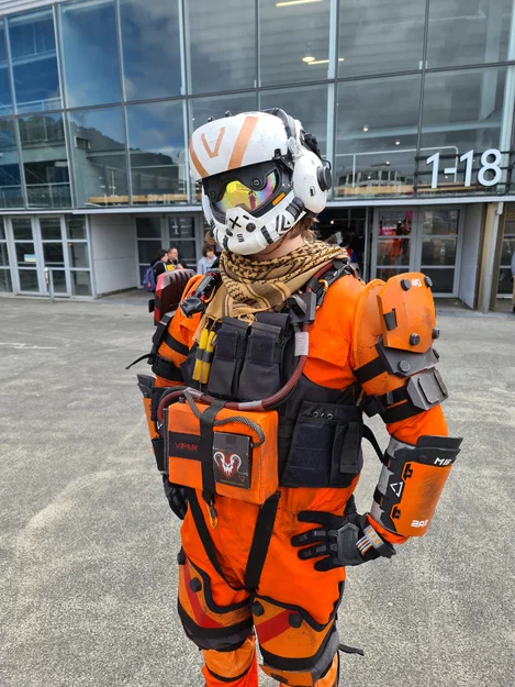 Bộ giáp tay Viper từ Titanfall 2 - File in 3D Cosplay chuyên nghiệp - Image 1