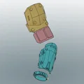 Bộ giáp tay Viper từ Titanfall 2 - File in 3D Cosplay chuyên nghiệp - Thumbnail 2