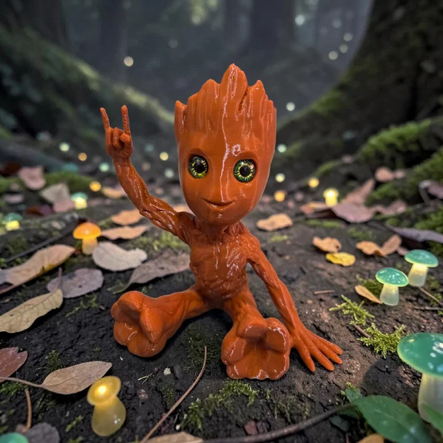 Heavy Metal Groot – Tương thích mắt kính 6mm + 8mm - Image 1