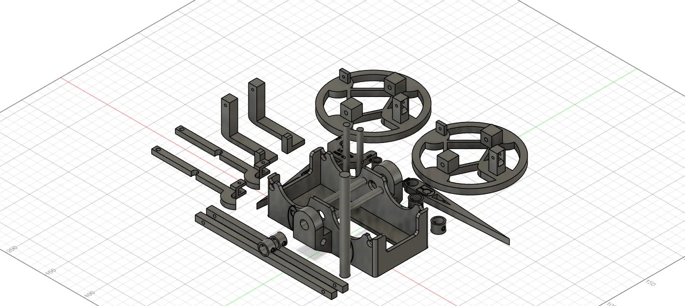 Mô hình cân đòn hai bên (Two arm scale) tự in 3D thông minh - Image 1