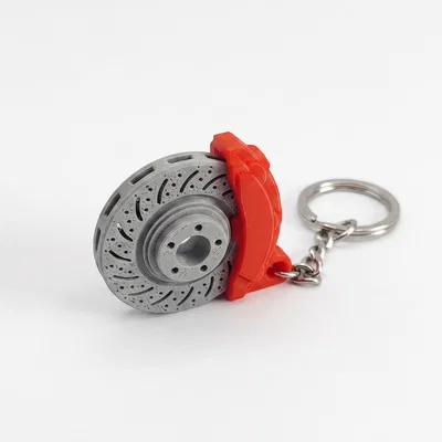 Móc khóa đĩa phanh xoay phiên bản V2 - Phụ kiện in 3D độc đáo