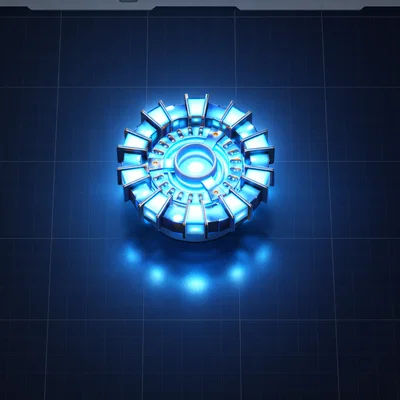 Cooler Master Elite Liquid: Nắp che pump custom (Iron Man Arc Reactor)