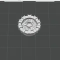 Cooler Master Elite Liquid: Nắp che pump custom (Iron Man Arc Reactor) - Thumbnail 2