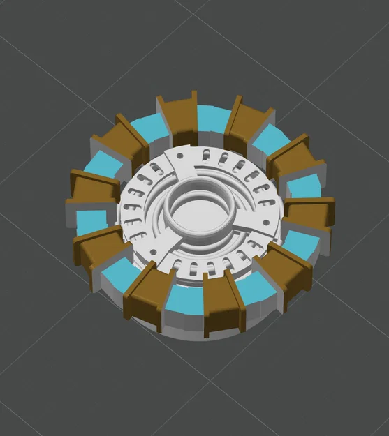 Cooler Master Elite Liquid: Nắp che pump custom (Iron Man Arc Reactor) - Image 5