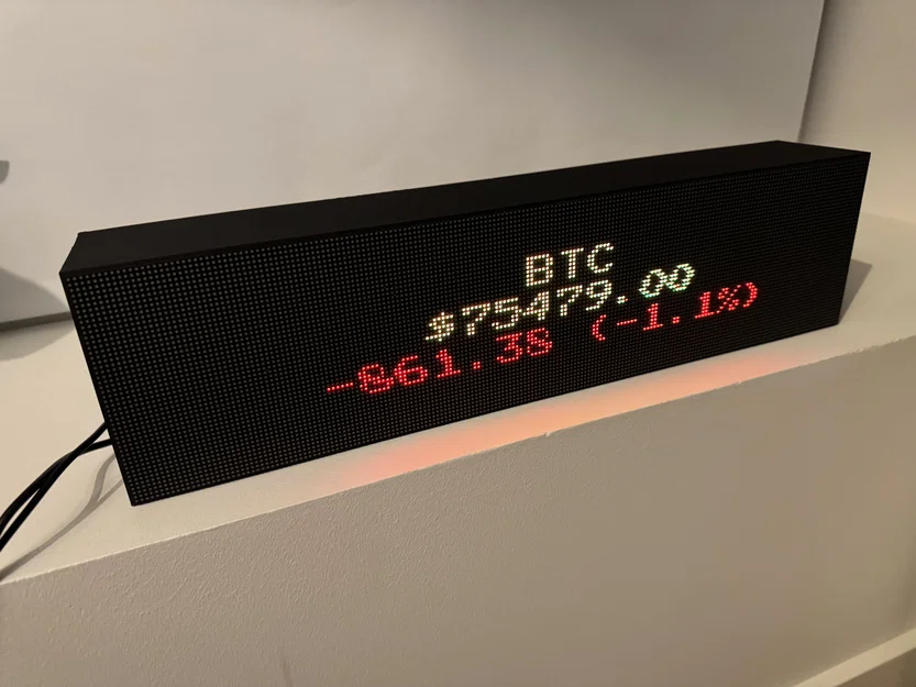 Vỏ LED Matrix cho 1, 2 hoặc 3 panel Waveshare LED Matrix - Image 1