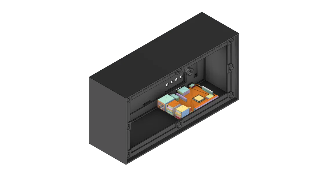 Vỏ LED Matrix cho 1, 2 hoặc 3 panel Waveshare LED Matrix - Image 2