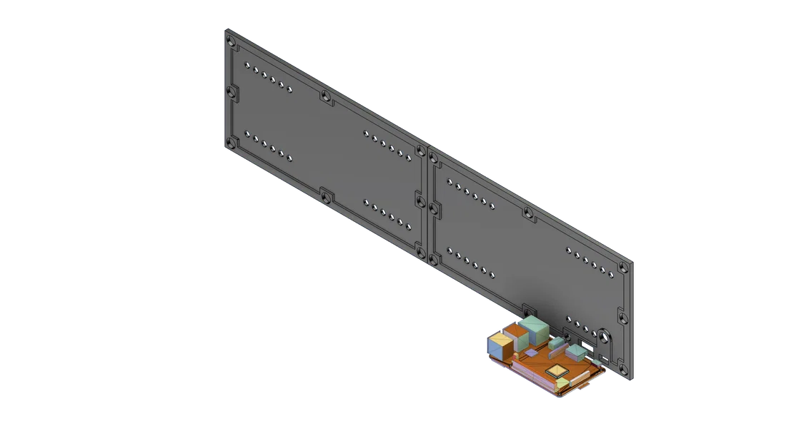 Vỏ LED Matrix cho 1, 2 hoặc 3 panel Waveshare LED Matrix - Image 6