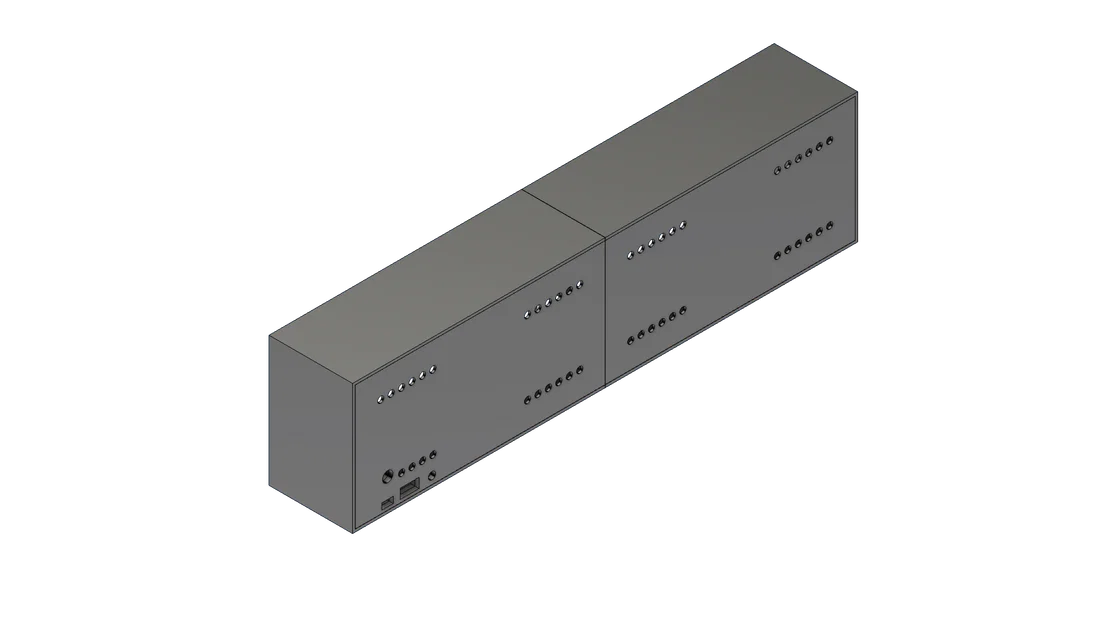 Vỏ LED Matrix cho 1, 2 hoặc 3 panel Waveshare LED Matrix - Image 10